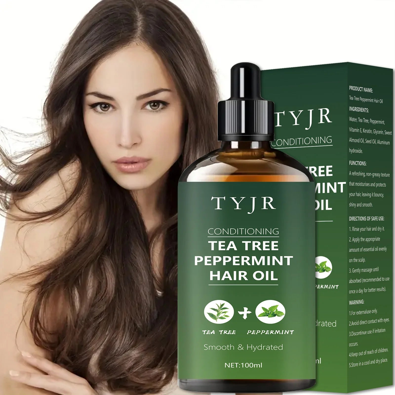 Tea Tree Peppermint Essential Oil – Skin, Hair & Massage Essential Oil Oasis Select