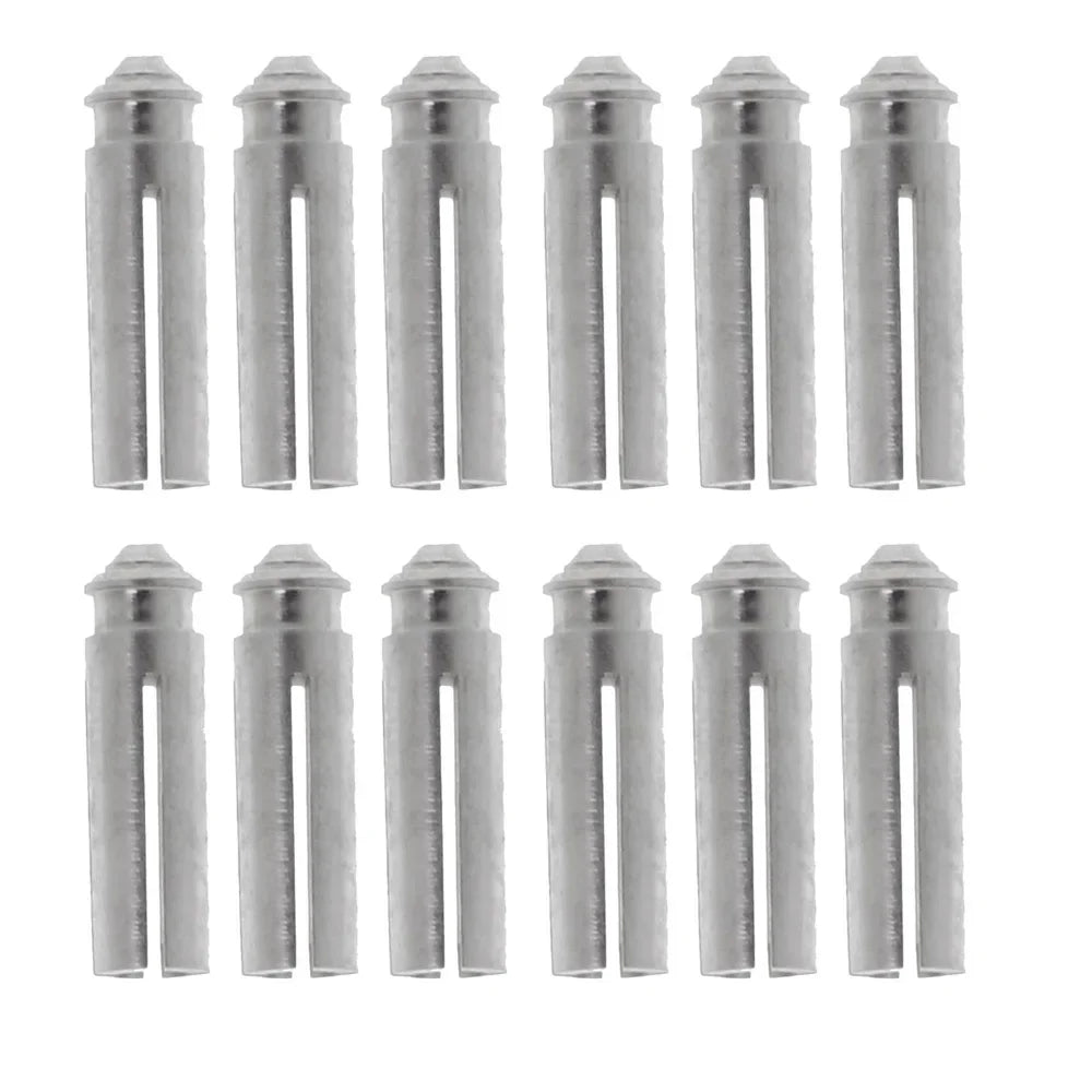 12PC Aluminum Dart Flight Savers Protectors Dart Accessories Oasis Select Silver