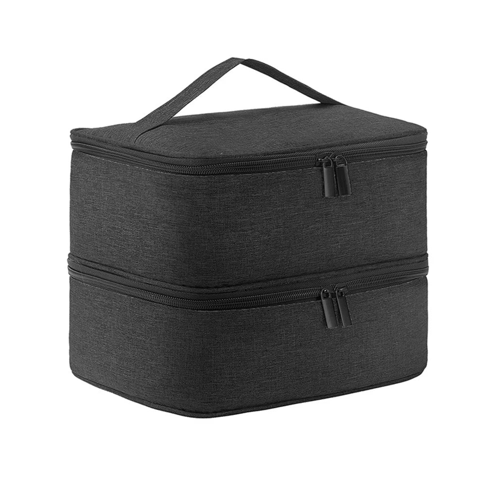 Double Layer Nail Polish Storage Bag – 30 Compartments