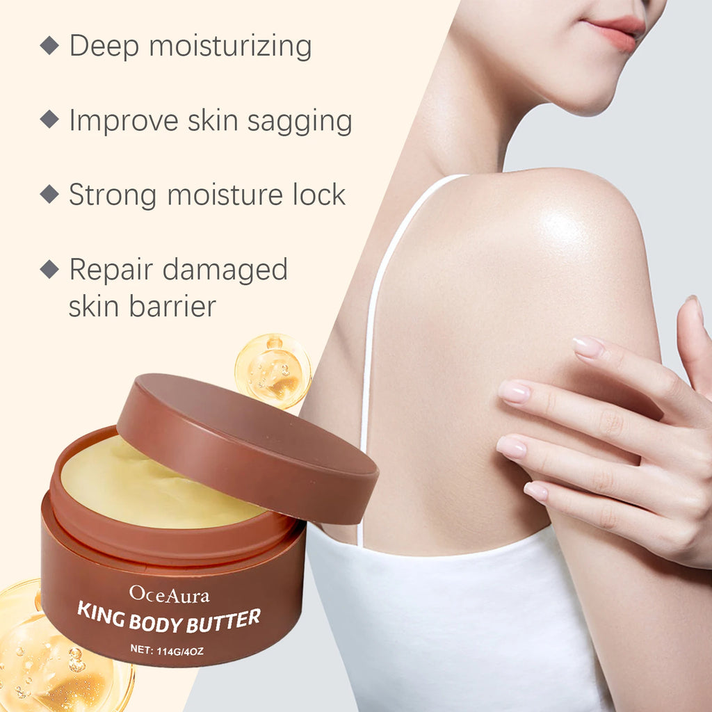 OceAura Shea Butter Body Cream – Deep Hydration for Dry Skin Body Moisturizer Cream Oasis Select