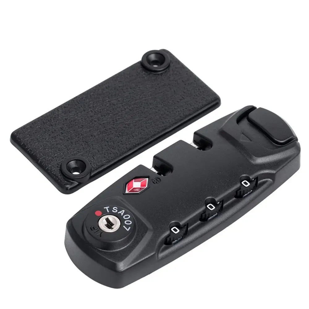 TSA 3 Digit Password Lock Suitcase Luggage Coded Lock Steel Wire Security Lock Cupboard Cabinet Locker Padlock Travel Bag Lock Oasis Select