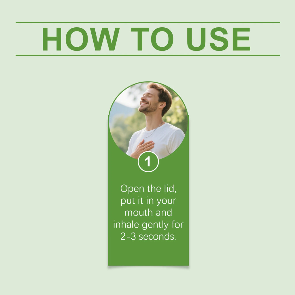 Herbal Fresh Breathing Stick Repair Nasal Cavity Soothing Respiratory Tract Relieve Respiratory Discomfort Lung Cleaning Pens Oasis Select