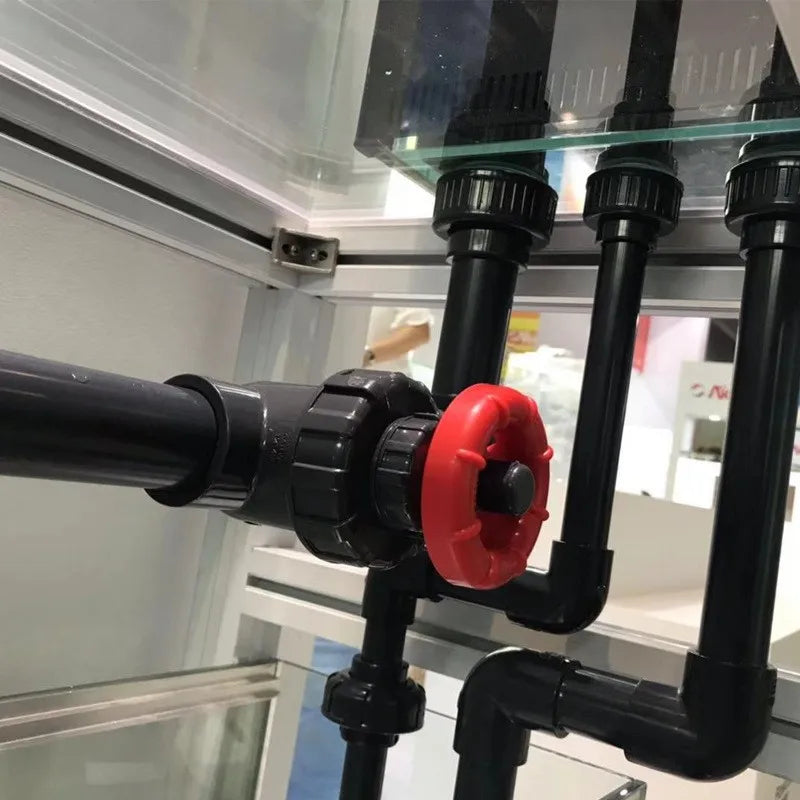 Flowcolour 20/25/32/40mm Hi-quality UPVC Gate Valve Precision Flow Control PVC Sluice Valve Garden Irrigation Aquarium PVC Valve Oasis Select