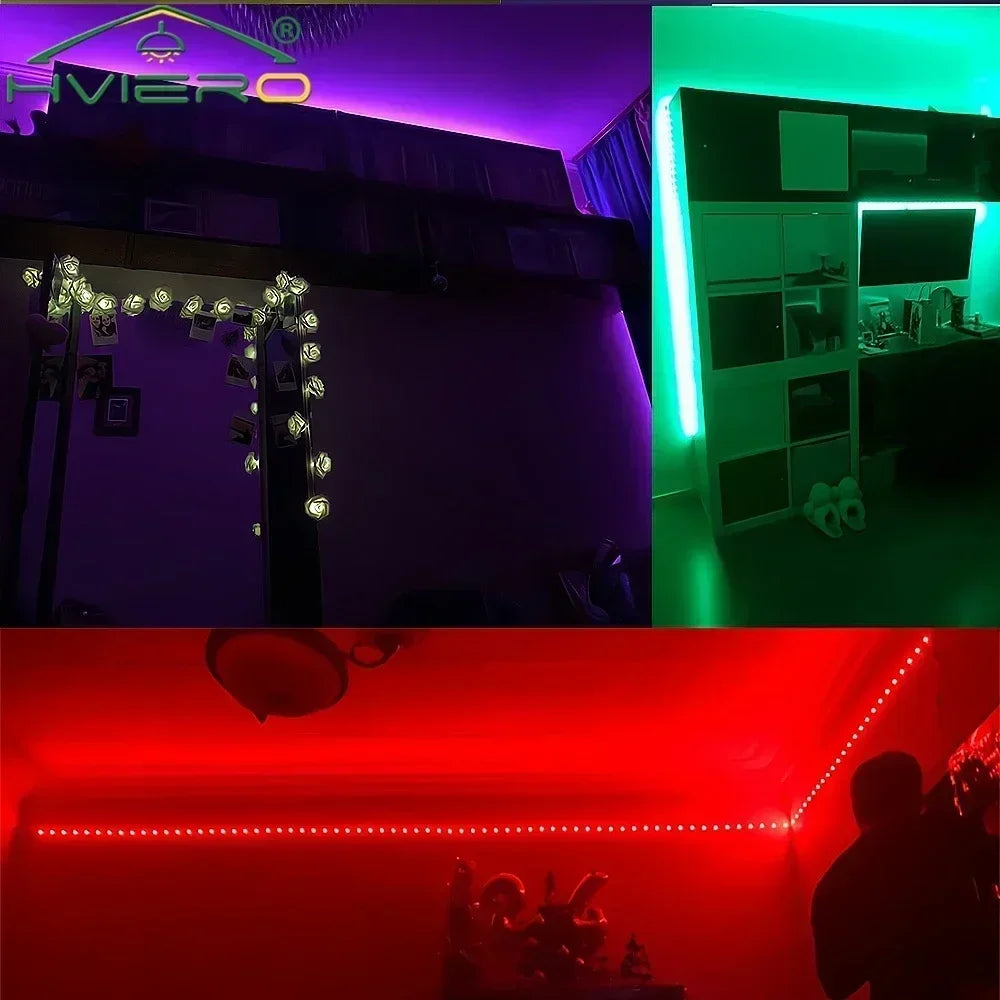 RGB LED Strip Light 2835 SMD 5M/10M | TV Backlight DC 12V