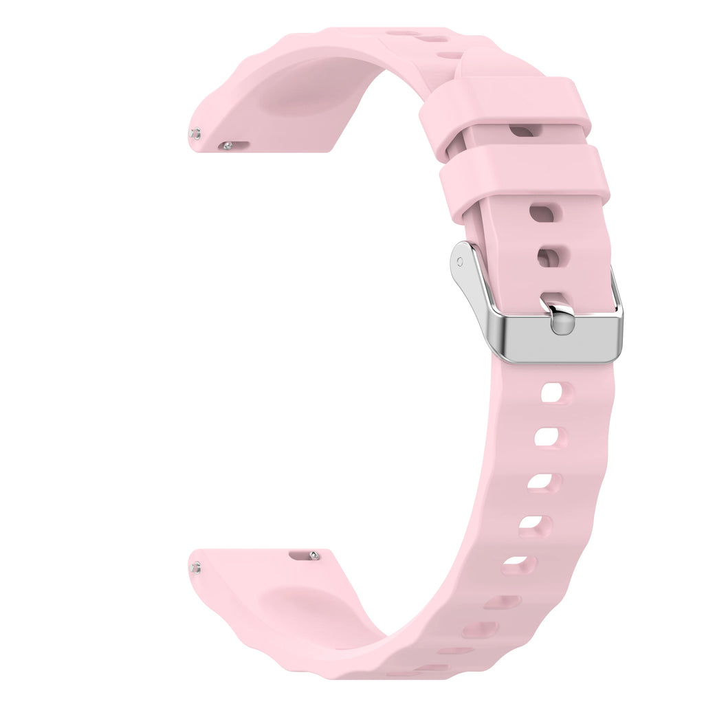 18mm Silicone Watch Strap for Huawei GT6 GT5 GT4 OPPO X2 Mini Silicone Watch Strap Oasis Select Pink 18mm