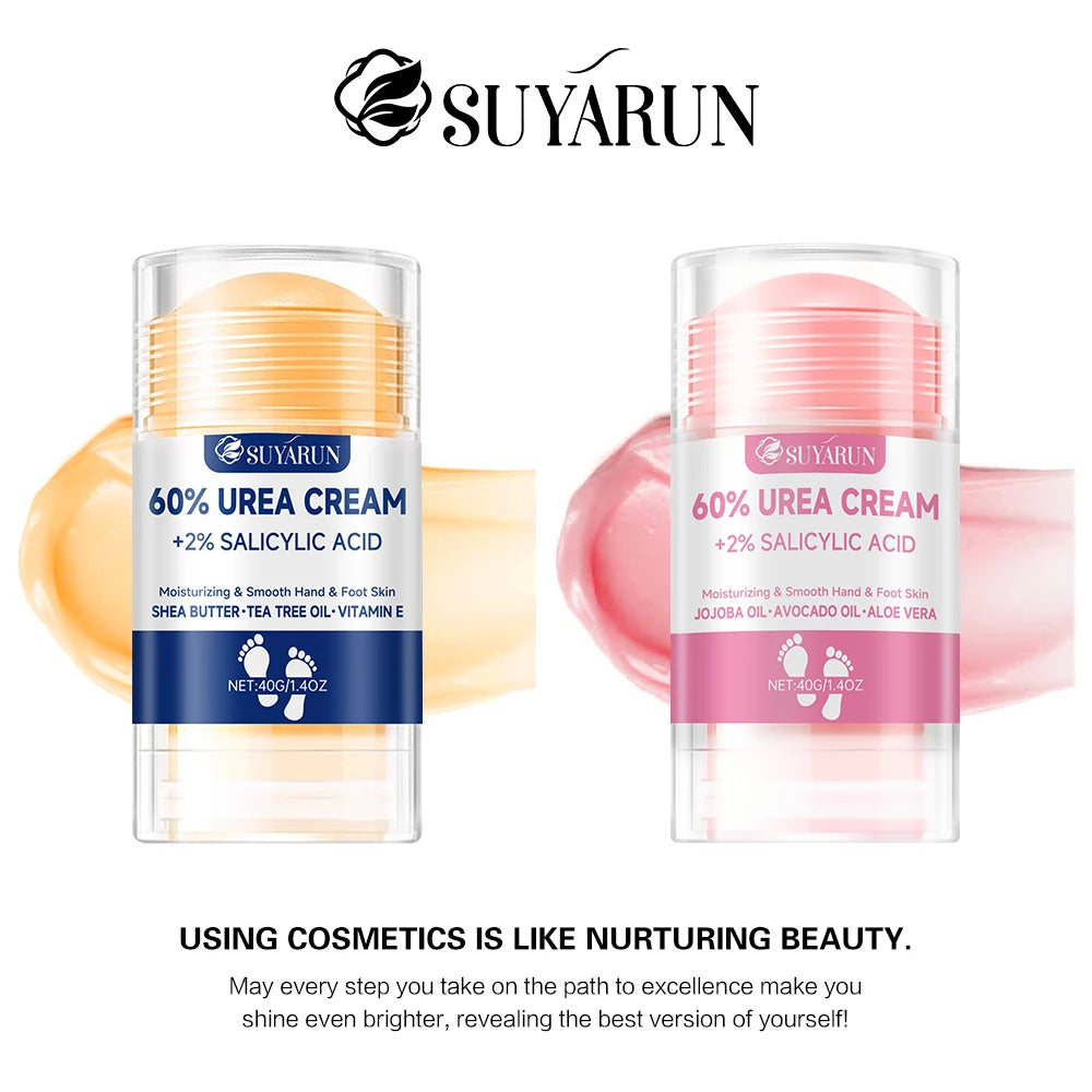 SUYARUN 60% Urea Foot Cream Stick – Hydrating & Exfoliating