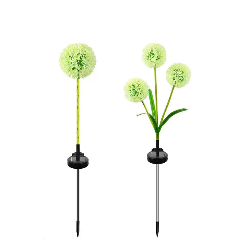 Solar Onion Ball Garden Stake Light – Waterproof LED Lamp