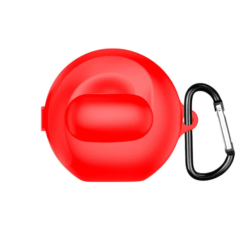 For Soundcore V40i Silicone Dustproof Case Waterproof Scratch Resistant Anti-drop Earphone Protector Cover Charging Case Oasis Select Red