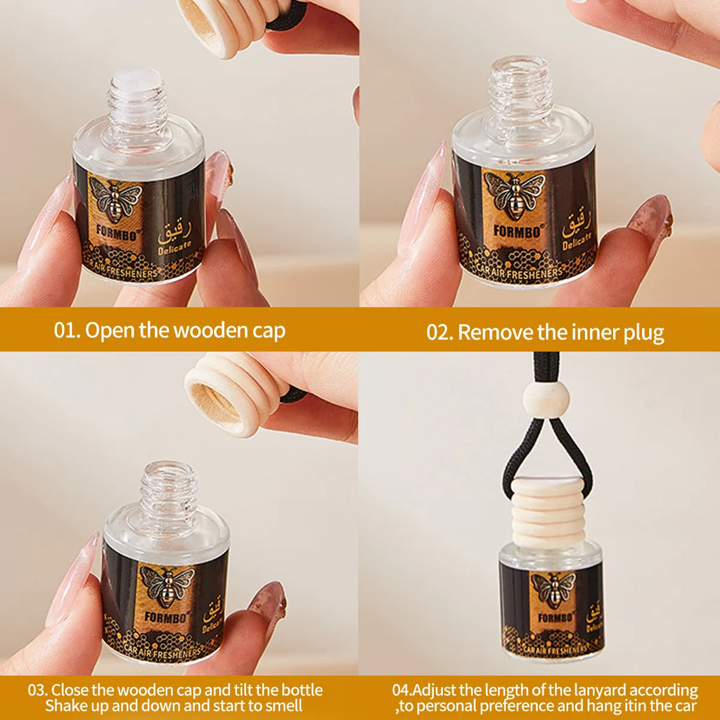 Long-Lasting Car Air Freshener – Essential Oil Fragrance Car Air Freshener Oasis Select