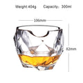 Whiskey Glass Cigar Holder Home Glass Bar Beer Glass Wine Glass European Creative Drinking Glasses Oasis Select D M