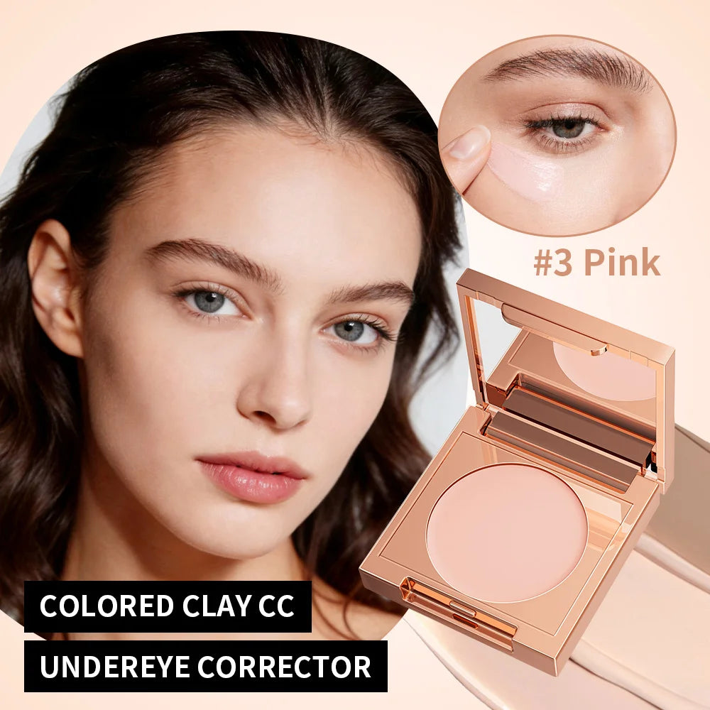 Full Coverage Undereye Color Correction Concealer Matte Waterproof Nourishing Quickly Covers Dark Circles Brighten Skin Tone Oasis Select