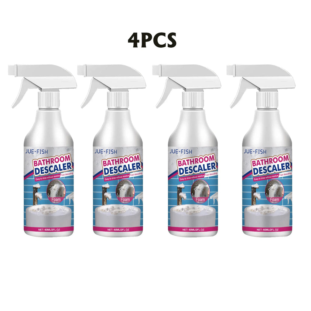 Jue Fish Bathroom Cleaner Powerful Cleaning Remove stubborn stains Fast Acting No Residue Multi Purpose Household Stain Remover Oasis Select 4PCS