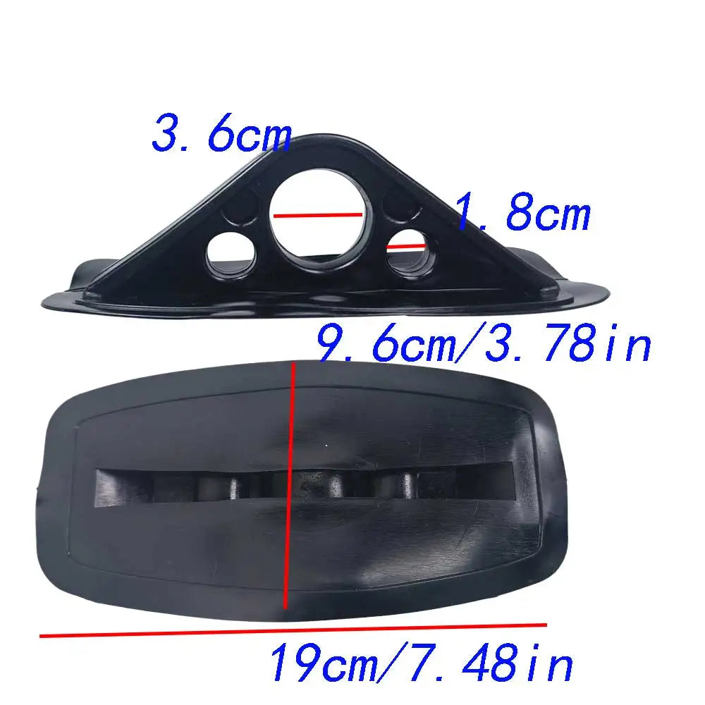2 pieces Kayak Inflatable Boat Paddle Holder Raft Oar Rack Mount for SUP Paddle Grips Storage Jon Boat Dinghy Canoe Accessories Oasis Select