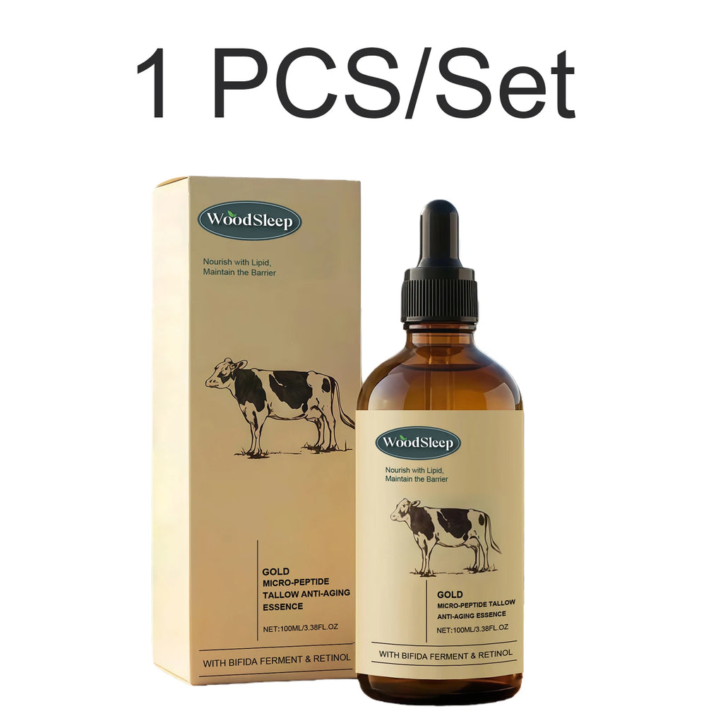 Beef Tallow Serum Firming Face Serum Smooths Fine Lines Hydrating Moisturizer Pore Minimizing Brightening Glowing Skin Face Care Oasis Select 1 PCS