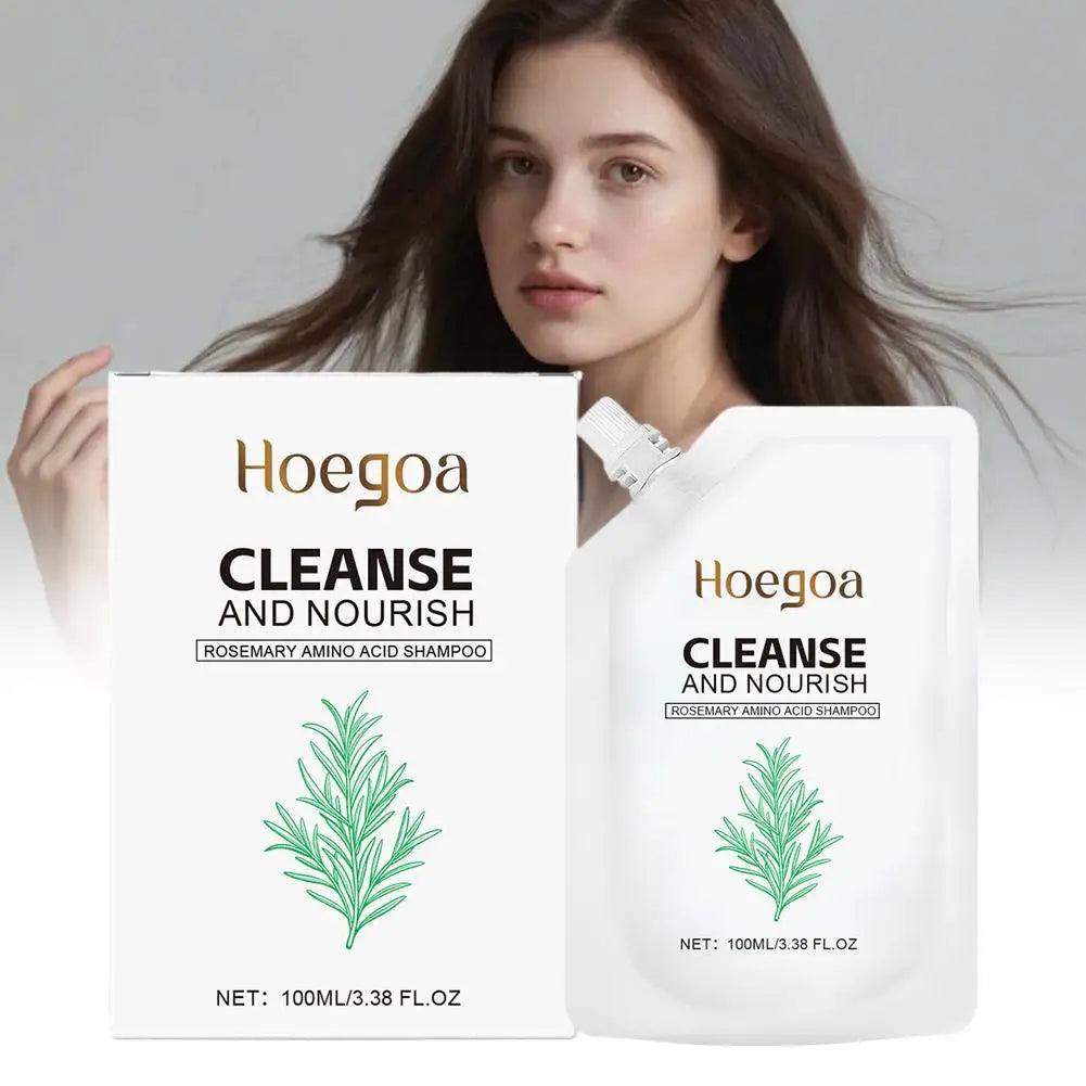 1/2PCS Rosemary Amino Acid Shampoo, Shampoo for Thinning Hair, Natural Formula to Strengthen & Thicken Hair, Controls Oily Scalp Oasis Select