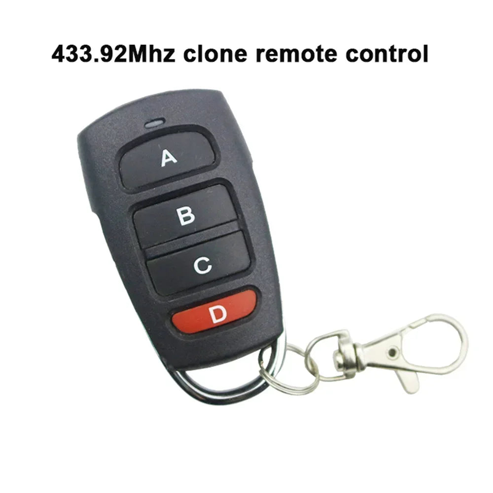 Copy Wireless RF 433mhz Remote Control Copy Code Garage Door Gate Duplicator 433 Mhz Key Remote Opener Oasis Select