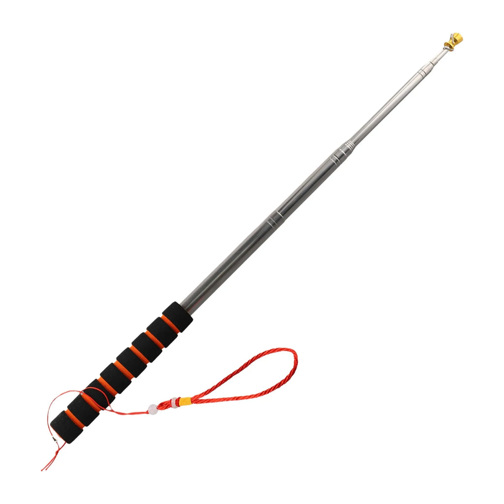3 Meters Telescopic Handheld Flagpole With 4 Clips Handheld Flag Pole Tour Guide Flagpole Teachers Pointer Telescopic Flag Pole Oasis Select