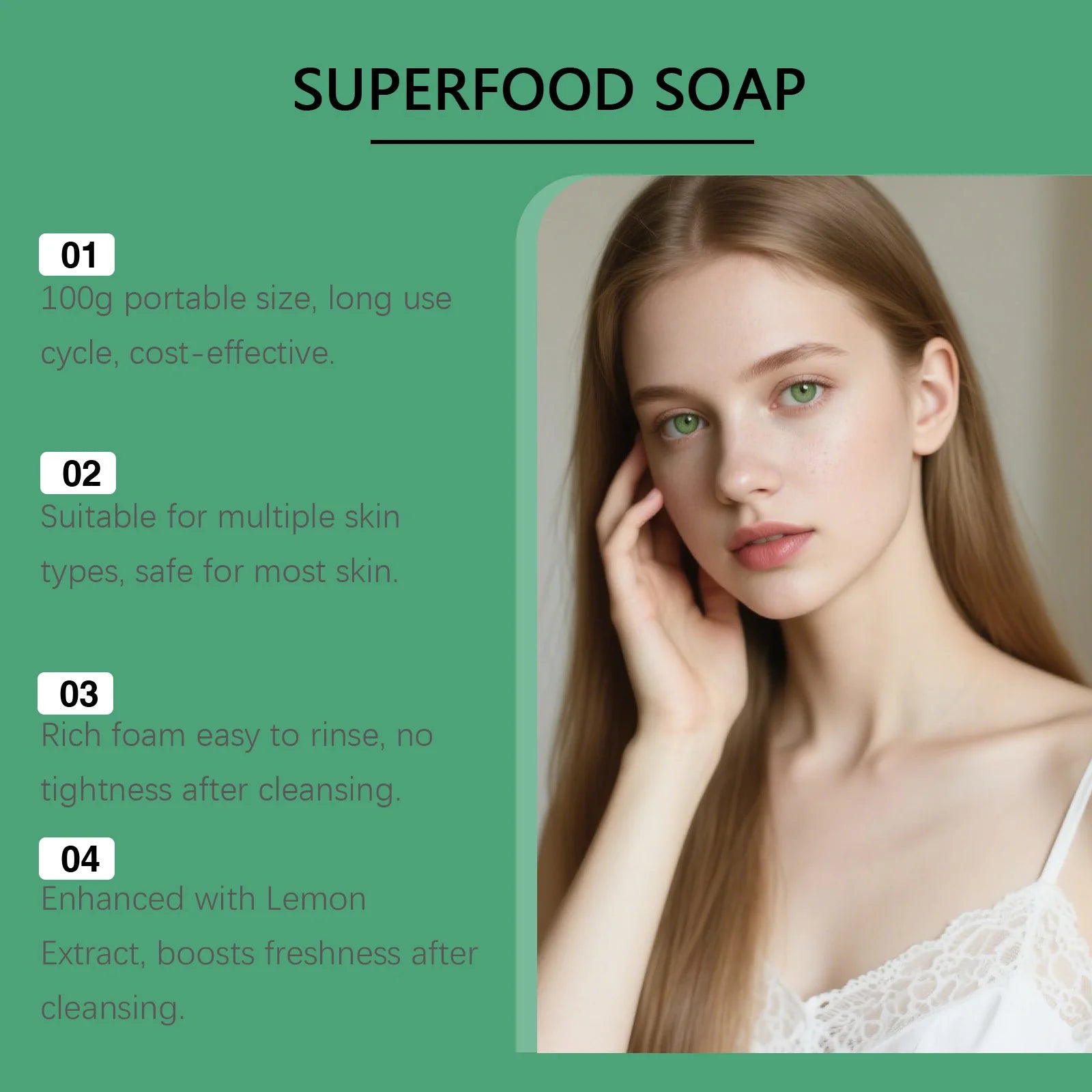 Natural Turmeric Soap for Face & Body Cleanser Handmade Superfood Soap Bar Moisturizing Brightening Skin Exfoliating Face Wash Oasis Select