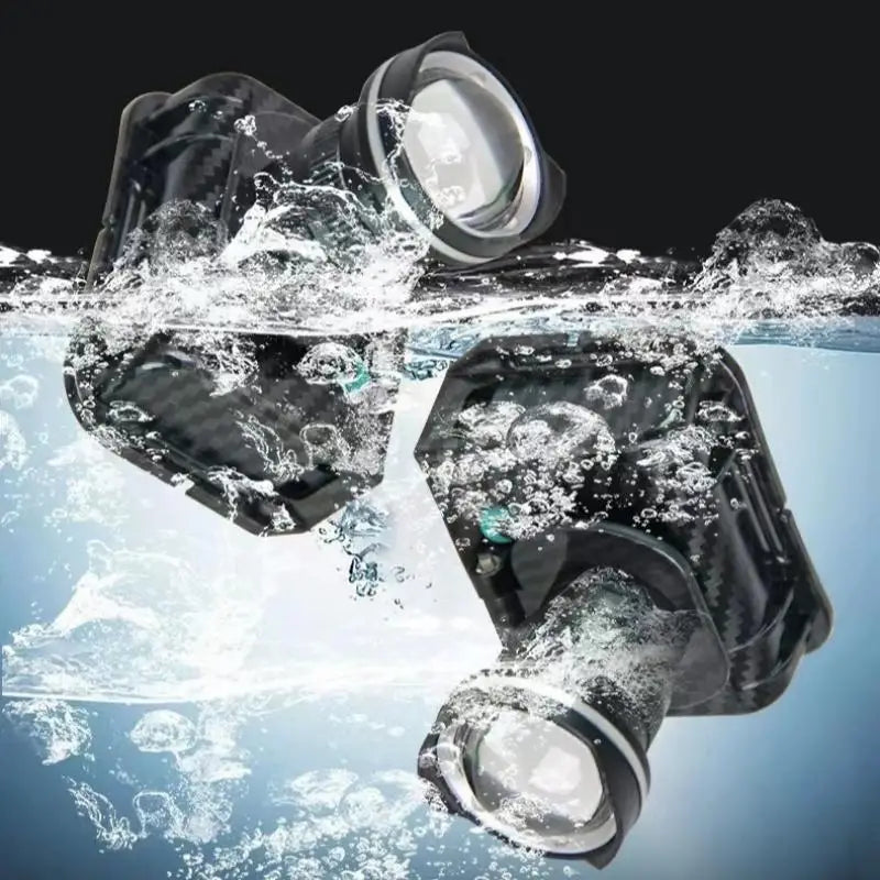 SHINEKNOT 30W Dual LED Headlamp – White & UV, 4400mAh Battery