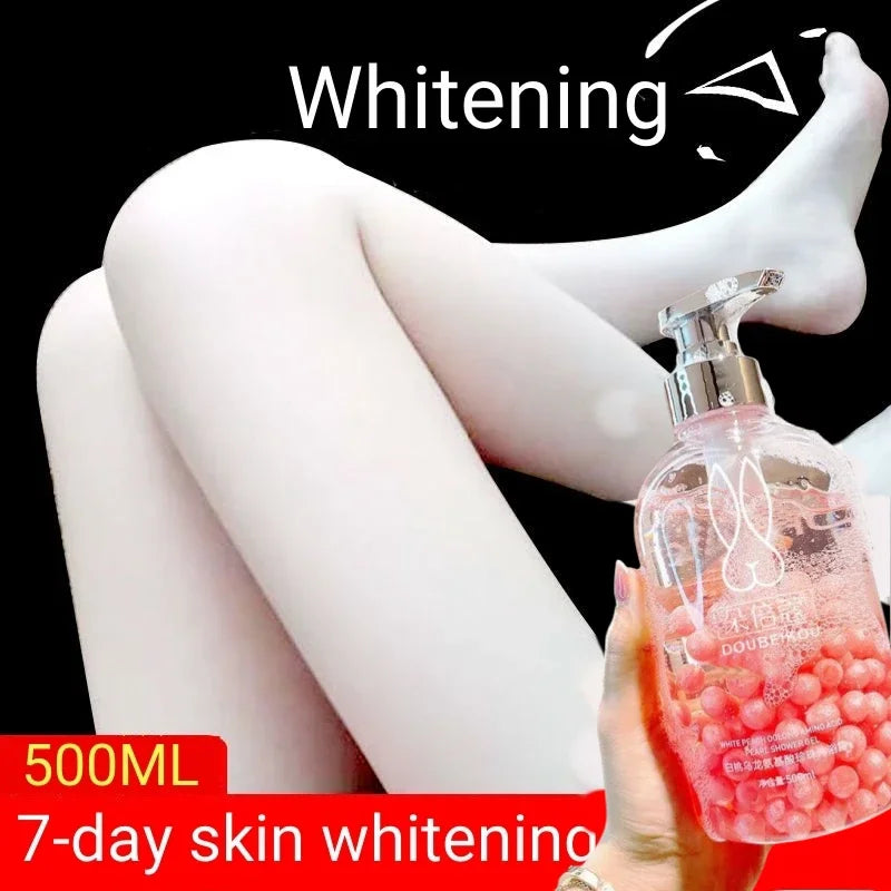 Whitening Shower Gel Women Body Wash Men's Oil Bath Cleansers Bath Beauty Health Cleaning Dirt Inhibiting Melanin Body Works Oasis Select 500ml Whitening