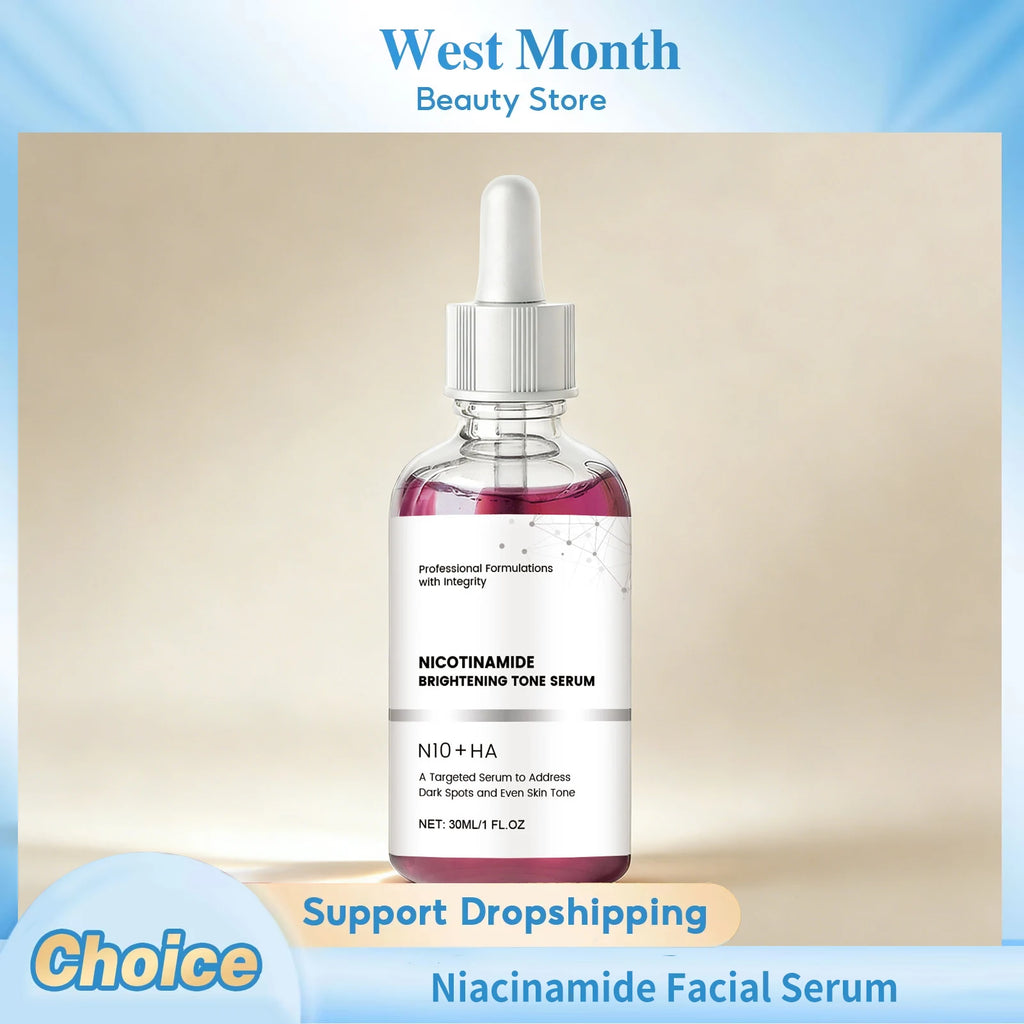 Niacinamide Facial Serum Brightening Firming Hydrating Improve Dullness Smoothing Rejuvenation Shrink Pores Glowing Facial Serum Oasis Select