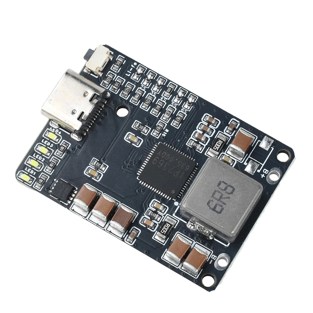 Type C IP2369 45W 2S~6S Lithium Battery Charging Discharging Module Li-ion/LiFePO4 Battery Charger Power Banks Electric Tool Oasis Select