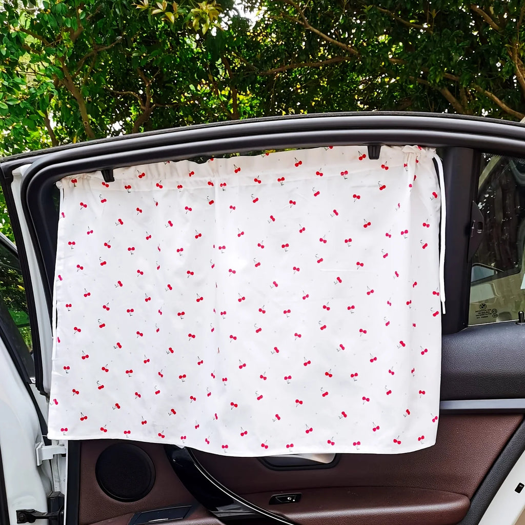 Side Window Sunshade, Cartoon with Suction Cup, General Motors Home Window Sunshade, Providing UV Protection for Children Oasis Select cherry