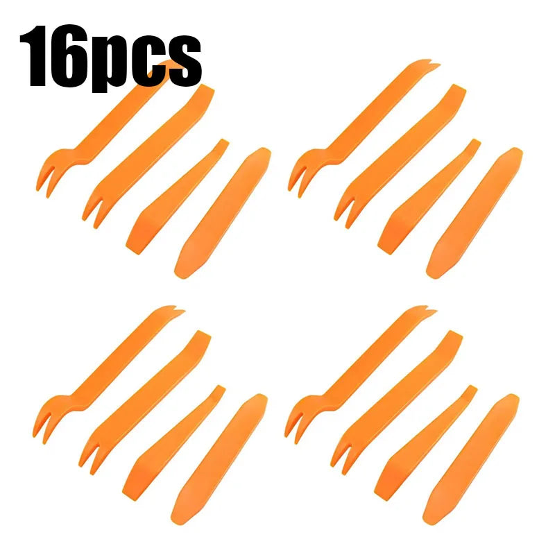 4/8/16/24pcs Auto Door Clip Panel Trim Navigation Blades Disassembly Plastic Car Interior Seesaw Conversion Repairing Tools Oasis Select 16pcs