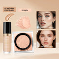 2pcs Face Makeup Set With Concealer And Loose Setting Powder Natural Face Smooth Matte Finish Women Cosmetics Korean Makeup Oasis Select SET 2