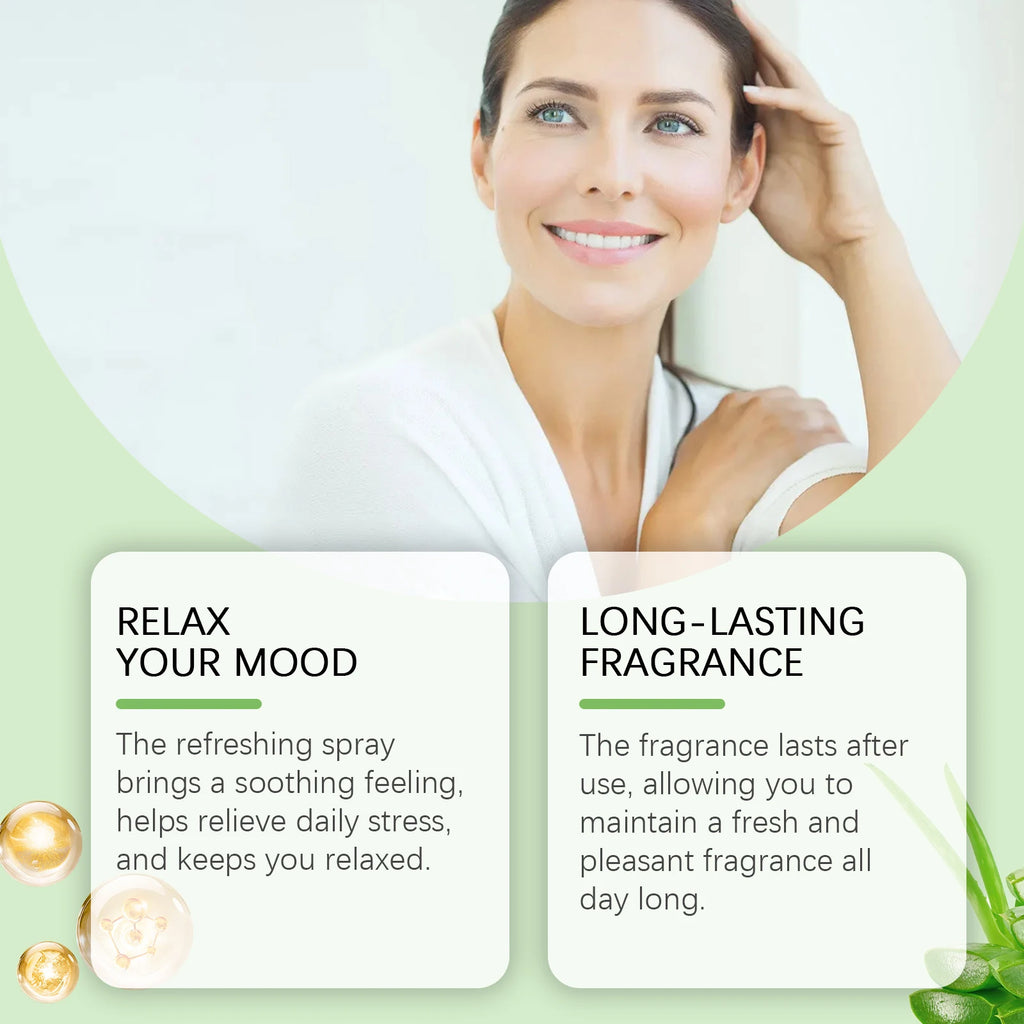 Aloe Magnesium Oil Spray Relieve Muscle Pain Anti Anxiety Body Relaxation Better Sleep Quality Deeply Moisturizes Smooth Skin Oasis Select