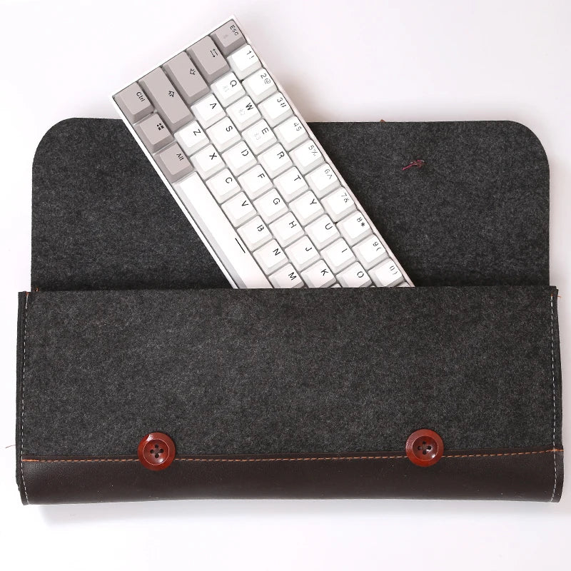 PU Felt Keyboard Carrying Case Bag | Dustproof Storage