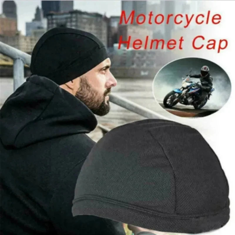 2/4/6pcs Motorcycle Helmet Inner Cap Hat Quick Dry Breathable Hat Racing Cap Under Helmet Beanie Cap Motocross Motor Helmet Hat Oasis Select