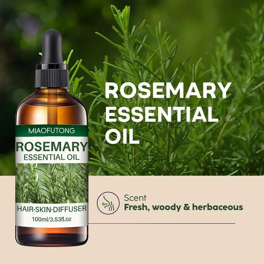 BIOAOUA Rosemary Hair Growth Oil 100ml – Scalp & Hair Care Hair Growth Oil Oasis Select