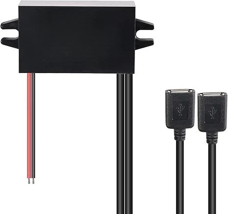 Step Down DC/DC Converter 12V To 5V 3A USB Buck Converter Buck Module USB Output Power Adapter Power Adapter Regulator Car Power Oasis Select 12V to 5V 3A 2 USB