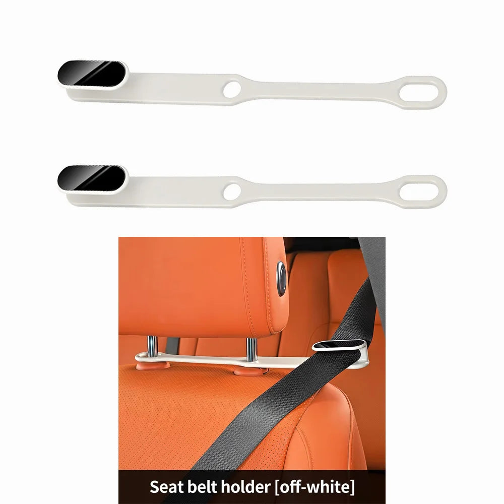 Car Seat Belt Holder & Extension Fixator – Anti-Pinch Clip