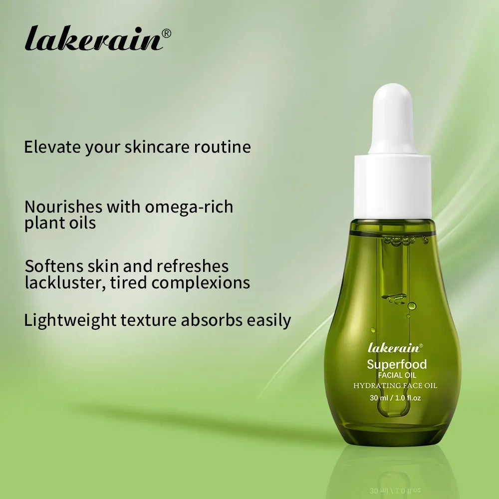 Hydrating Facial Oil Smoothes Lightweight Skin Care Improves Skin Texture Nourishing Serum Non-Greasy Essence For All Skin Types Oasis Select