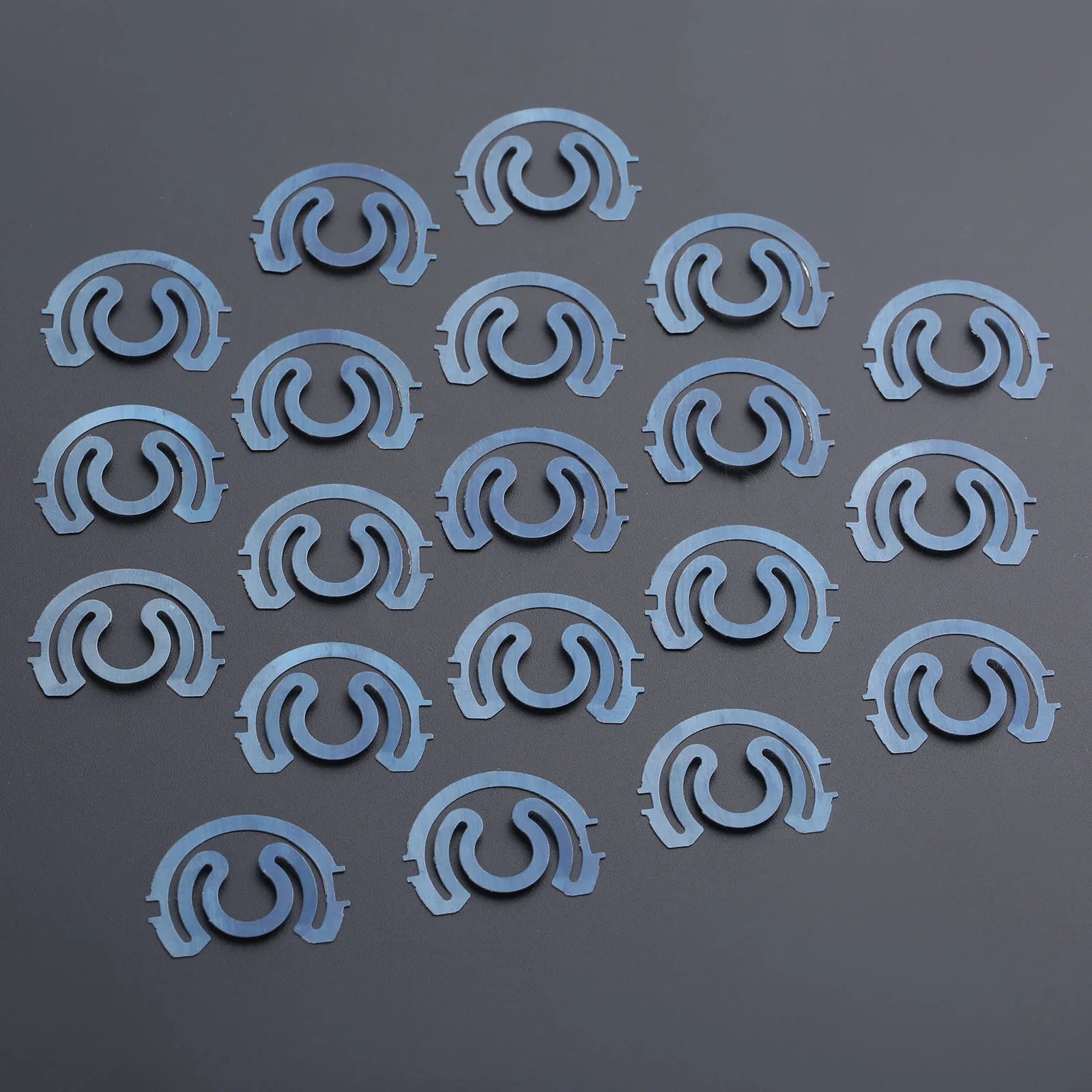 20Pcs 22*16mm Bobbin Case Spring For JUKI SINGER CONSEW BROTHER Single Needle Straight Stitch Sewing Machin Metal Durable Oasis Select