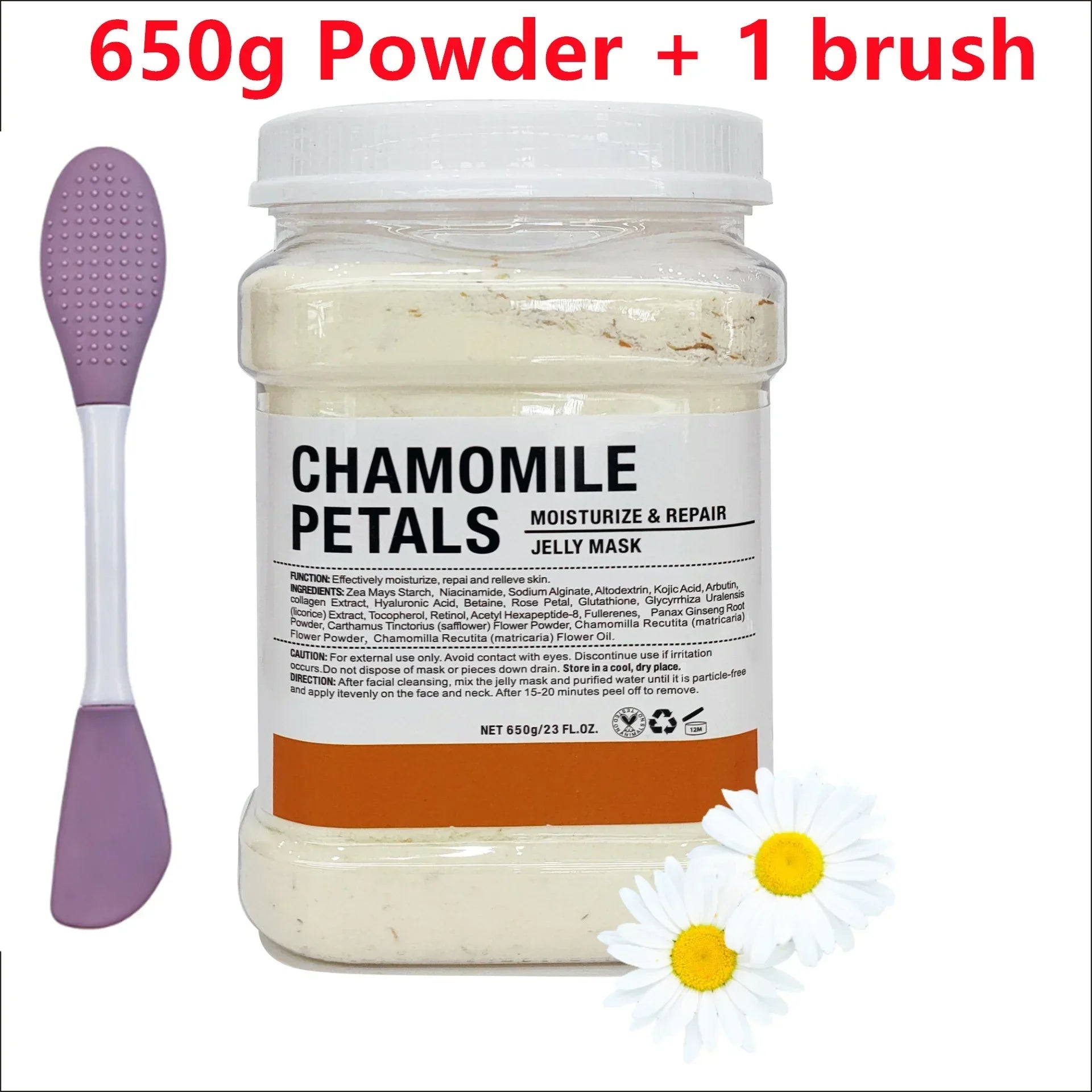 Chamomile Hyaluronic Acid Rose Jelly Mask Powder 650g