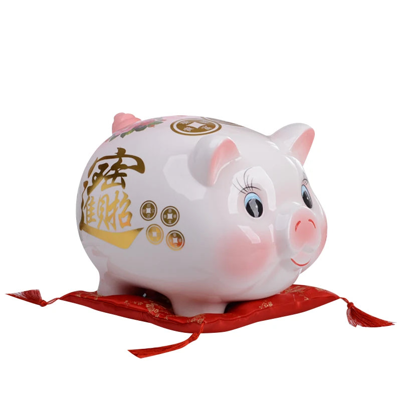 Home Big Money Box Piggy Banks Children Coin Piggy Bank Molds Cute Box Money Boxes Mistery Coin Jar Atm Spaarpot Children Gifts Oasis Select