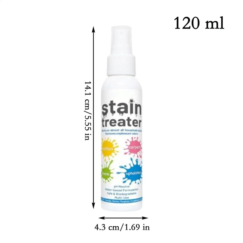Laundry Spray Stain Removal Stain Remover Laundry Spray for Clothes 120ml Fabric Stubborn Grease Oil Cleaner for Travel Home Oasis Select