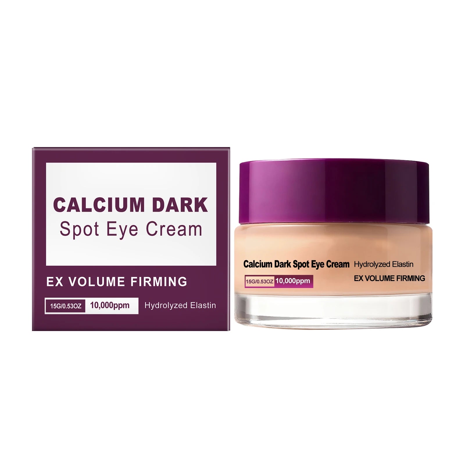 Calcium Eye Cream – Dark Circles, Puffiness & Fine Lines Eye Cream Oasis Select 15g boxed