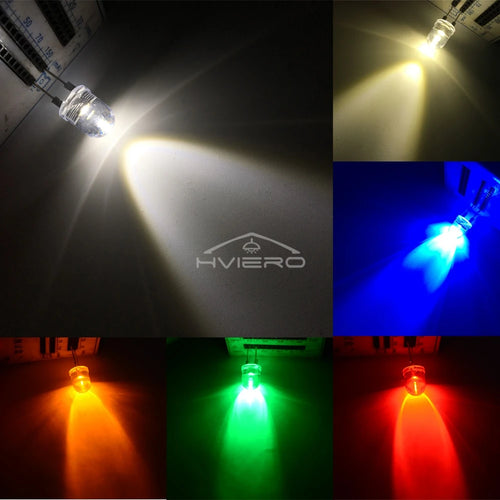 10mm 0.5W LED Diode Bulbs – Red Blue Green Yellow White | Bulk LED Diode Bulbs Oasis Select