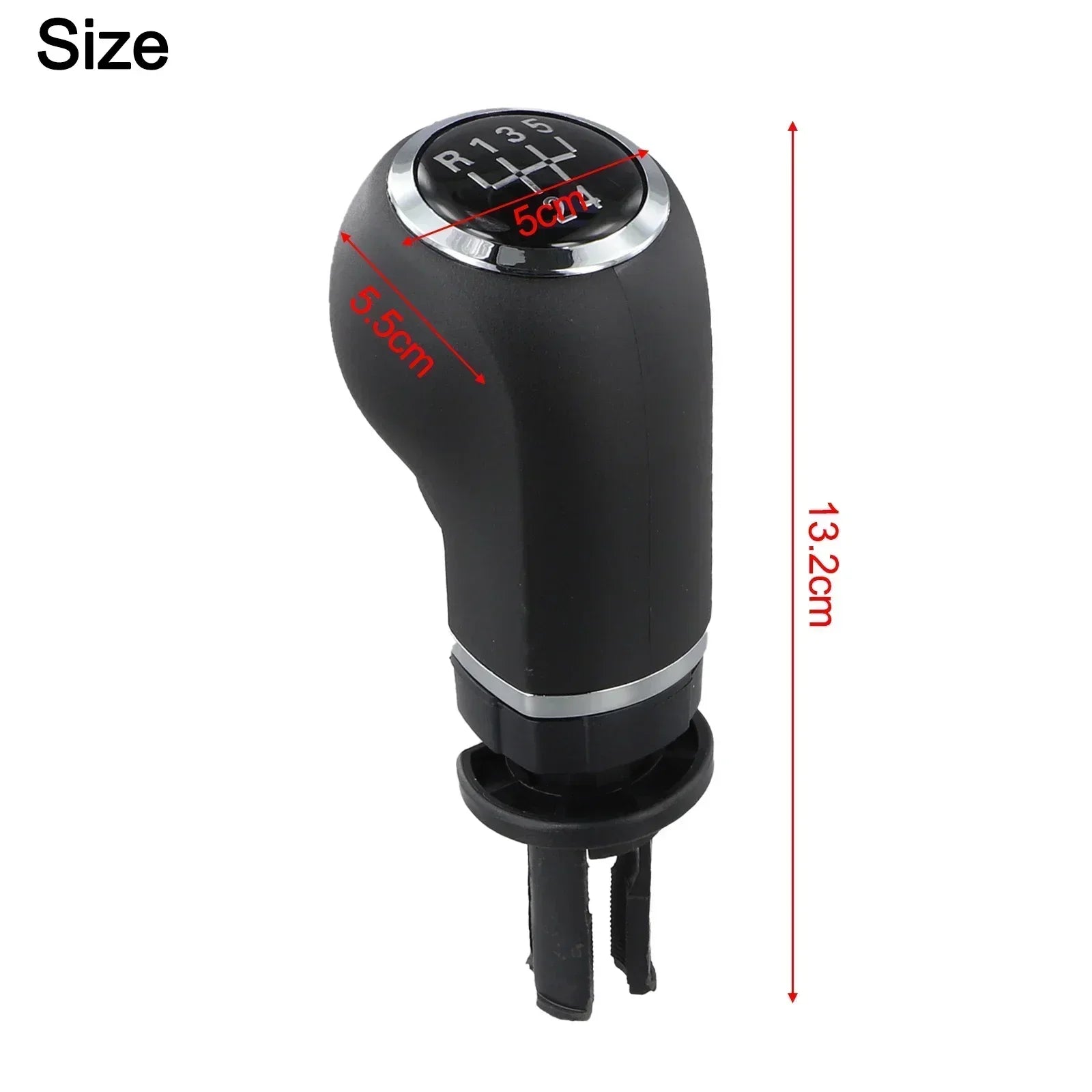 5 6 Speed Shifter Black Silver Shifter Hassle-free Installation Sleek Design Stylish Car Interior Black Silver Oasis Select 5speed China Mainland