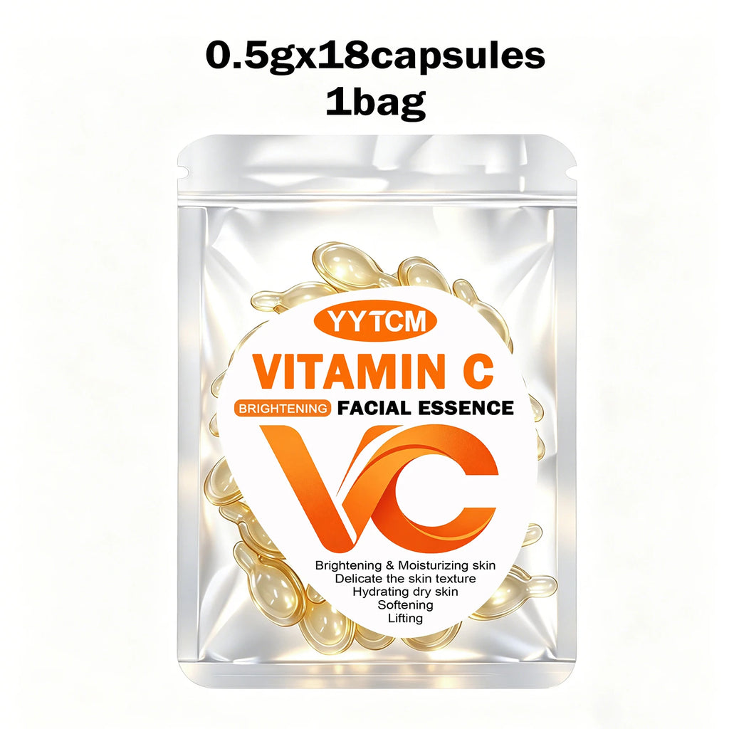 Vitamin C Face Serum Capsules – Retinol, Hyaluronic Acid & Vitamin E Face Serum Capsules Oasis Select 1 Bag 18 Capsules