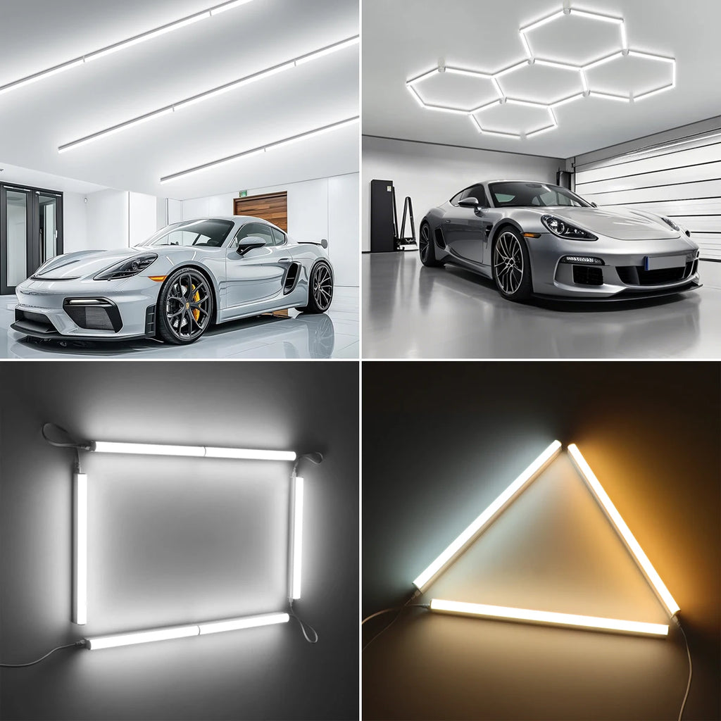 2/4/6pcs T5 Tube Bar Ceiling Light 50CM 2835 SMD LED Light with Swtich,Wall Lamp for Shop Showroom Living Room Bedroom Kitchen Oasis Select