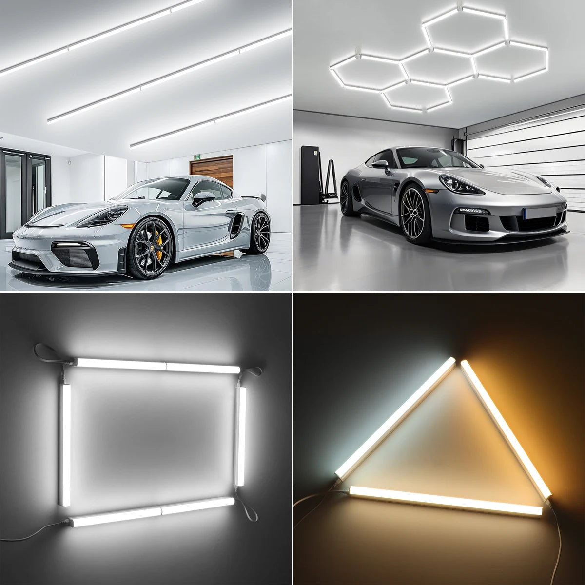 2/4/6pcs T5 Tube Bar Ceiling Light 50CM 2835 SMD LED Light with Swtich,Wall Lamp for Shop Showroom Living Room Bedroom Kitchen Oasis Select
