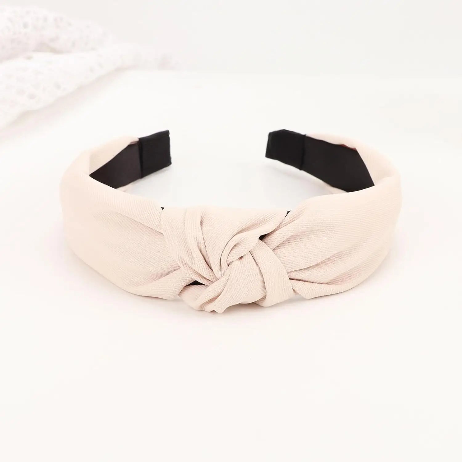 2/4PCS Boho Knotted Headbands Wide Soft Stretch Non Slip Women Daily Yoga Travel Printed Solid Mix Hair Accessories Oasis Select