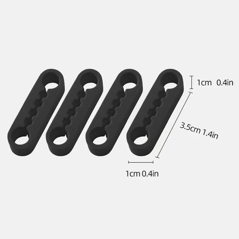 4PCS Car Door Shock Absorber Universal Anti-Collision Thick Soundproof Door Silencer Protection Damper for Minivans Trucks SUVs Oasis Select Black