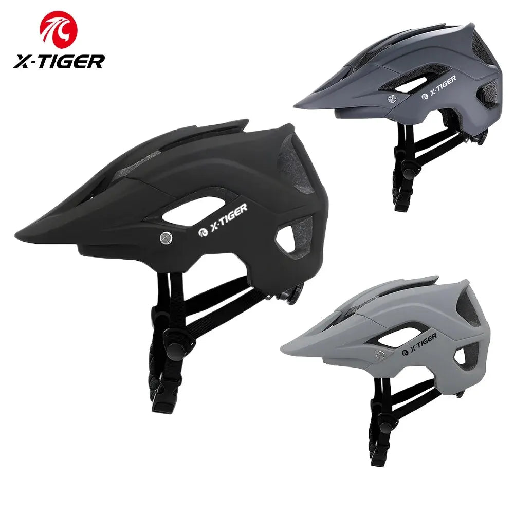 X-TIGER Bicycle Mountain Bike Helmet One-piece Road Bike Helmet Tour De France Anti-Stress Removable Ultra-Light Racing Helmet Oasis Select
