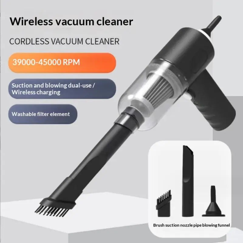 Wireless Car Vacuum Cleaner Quick Charge Portable High-Power Suction Cleaning Appliance Mini Wet and Dry Dual-use Vacuum Cleaner Oasis Select
